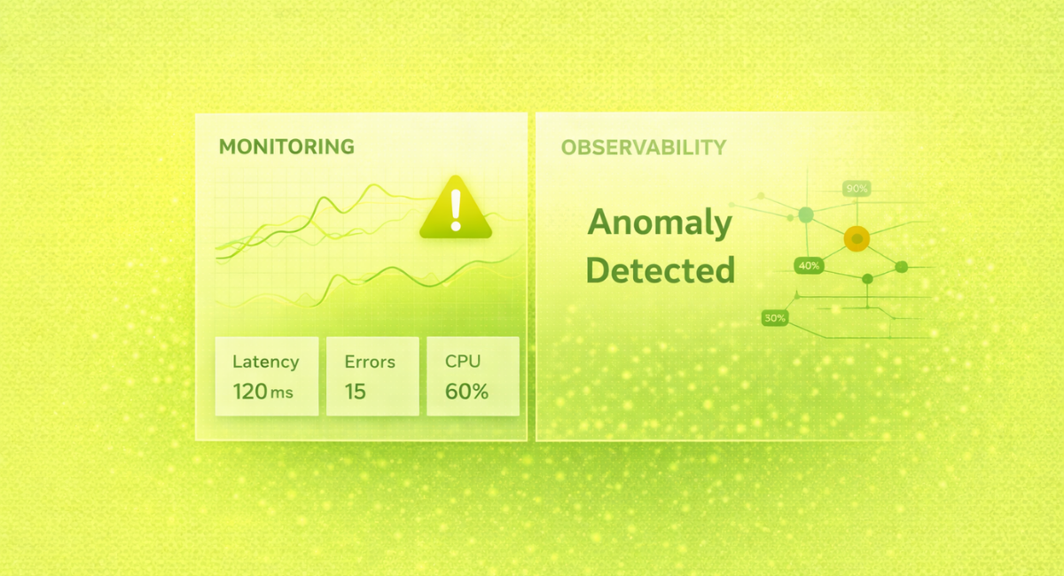 Observability vs Monitoring